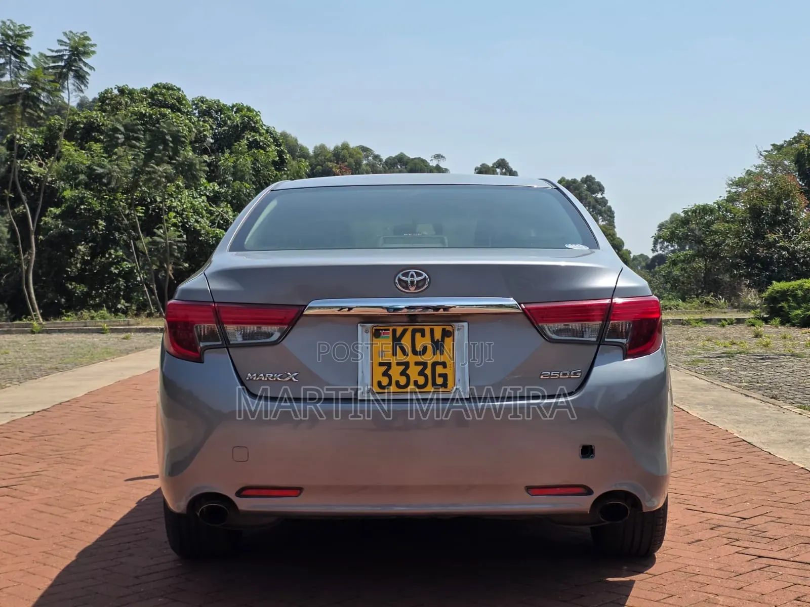 Toyota Mark X 2013 Gray