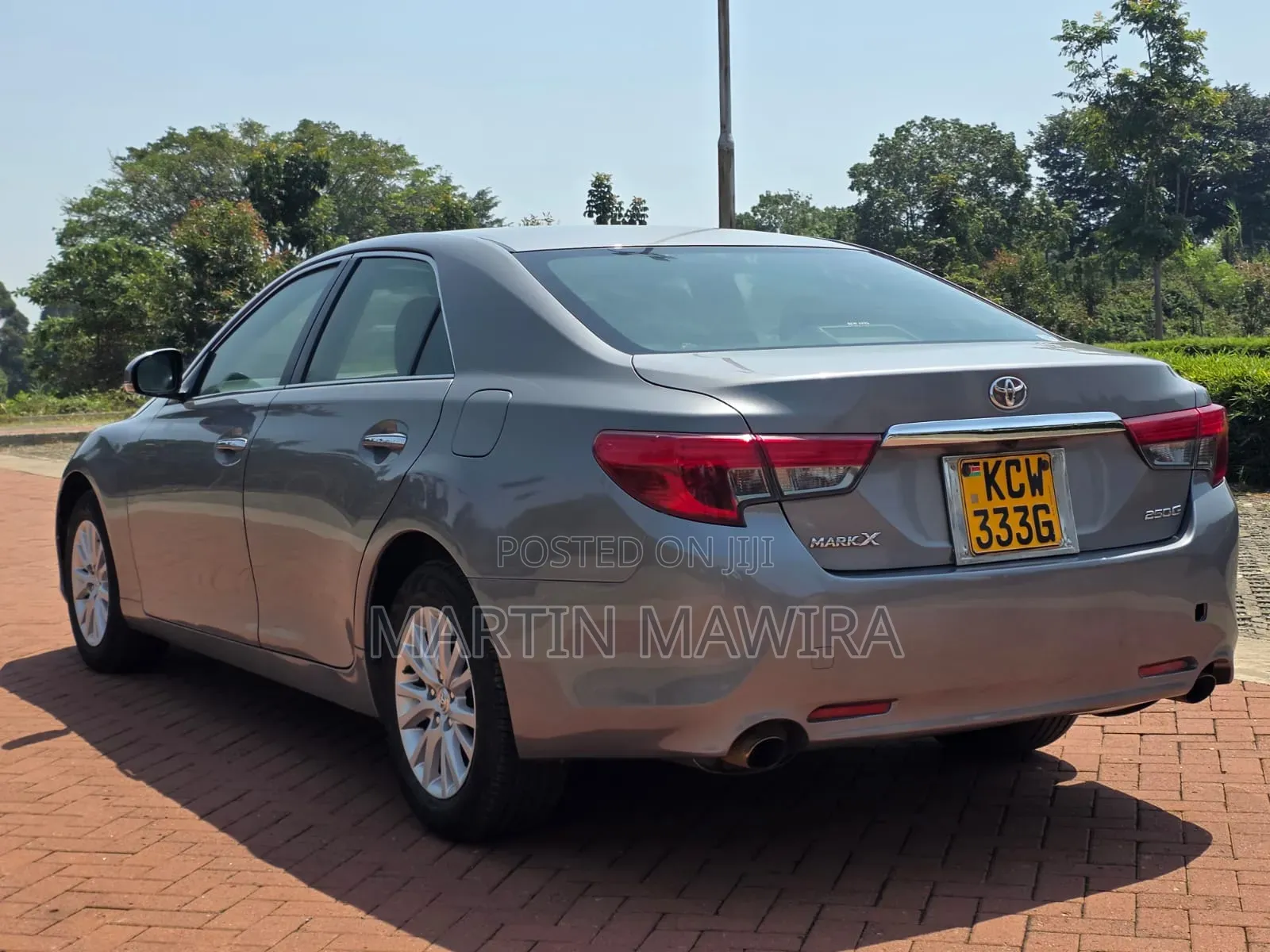 Toyota Mark X 2013 Gray