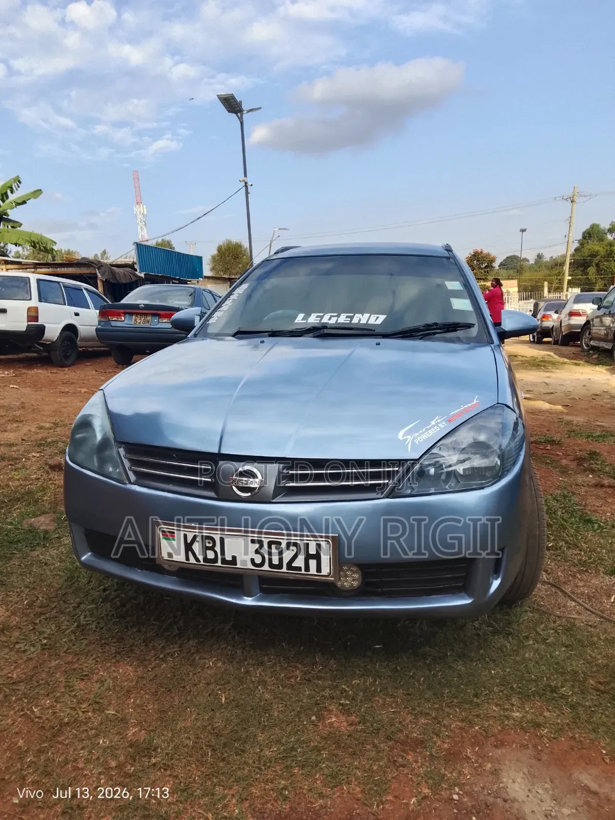 Nissan Wingroad 2005 Blue