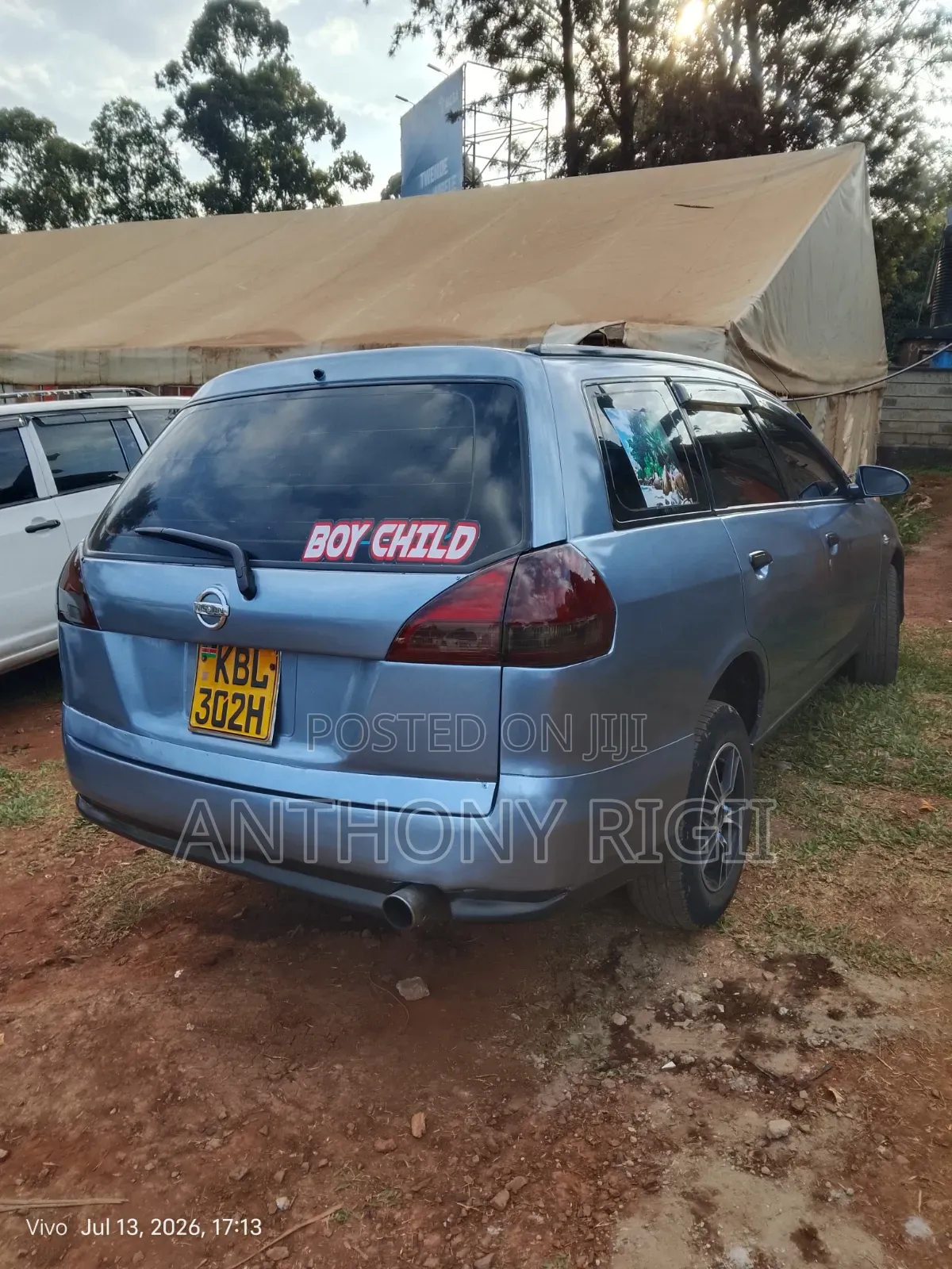 Nissan Wingroad 2005 Blue