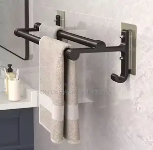 Punch-Free Wall Towel Rack