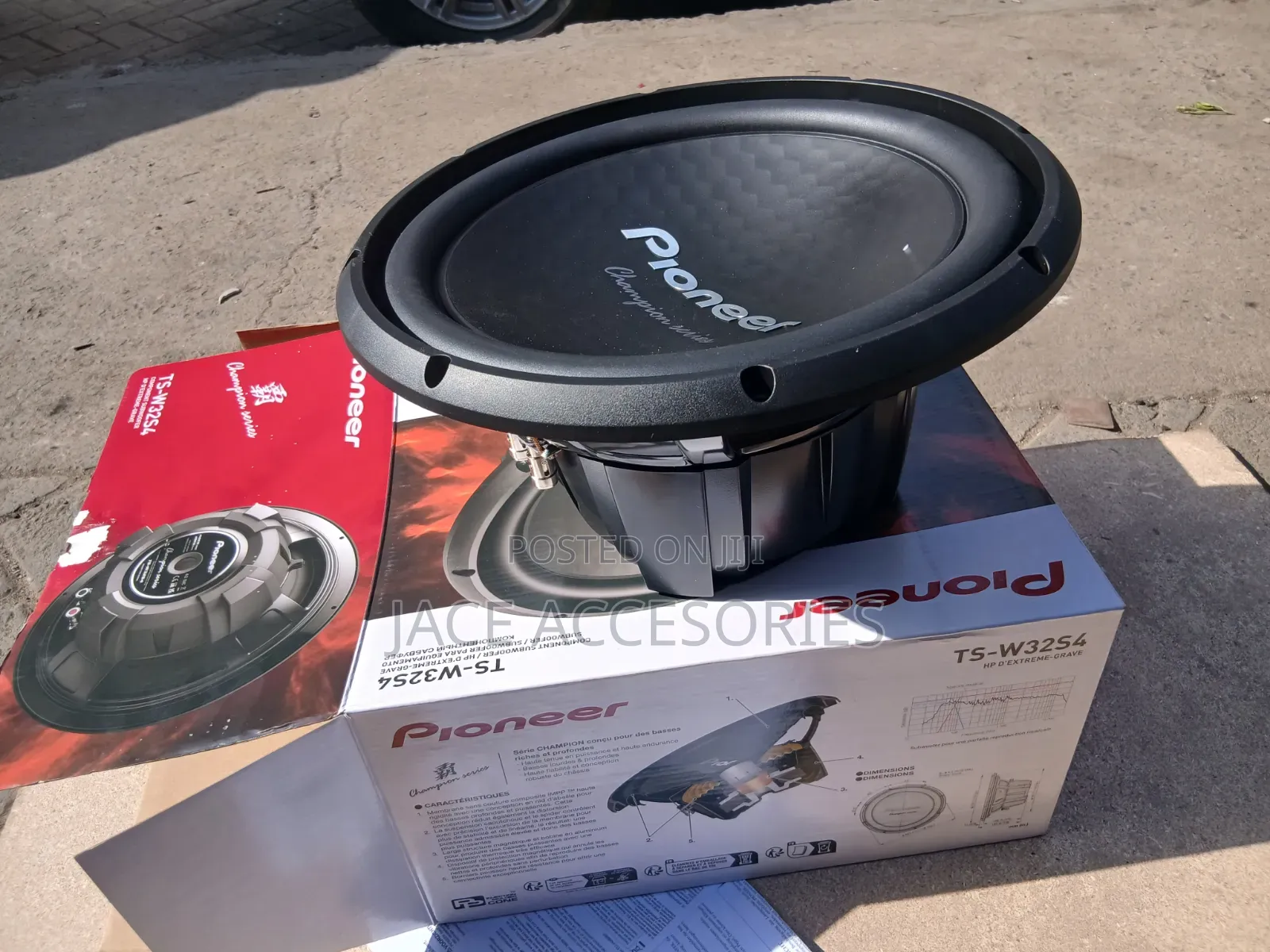 New Pioneer Subwoofer 1500w Tw-32s4
