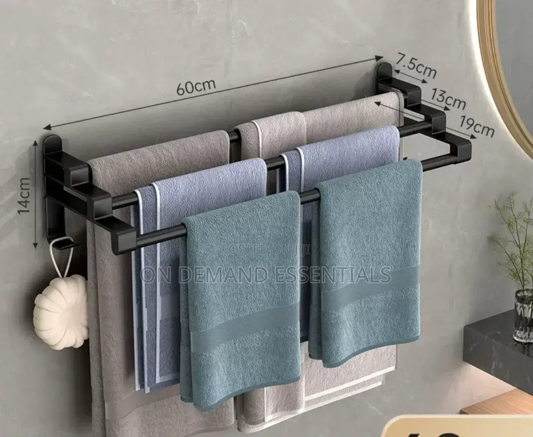Three Layer Towel Rack Stainless Steel Towel Holder
