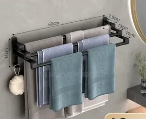 Three Layer Towel Rack Stainless Steel Towel Holder