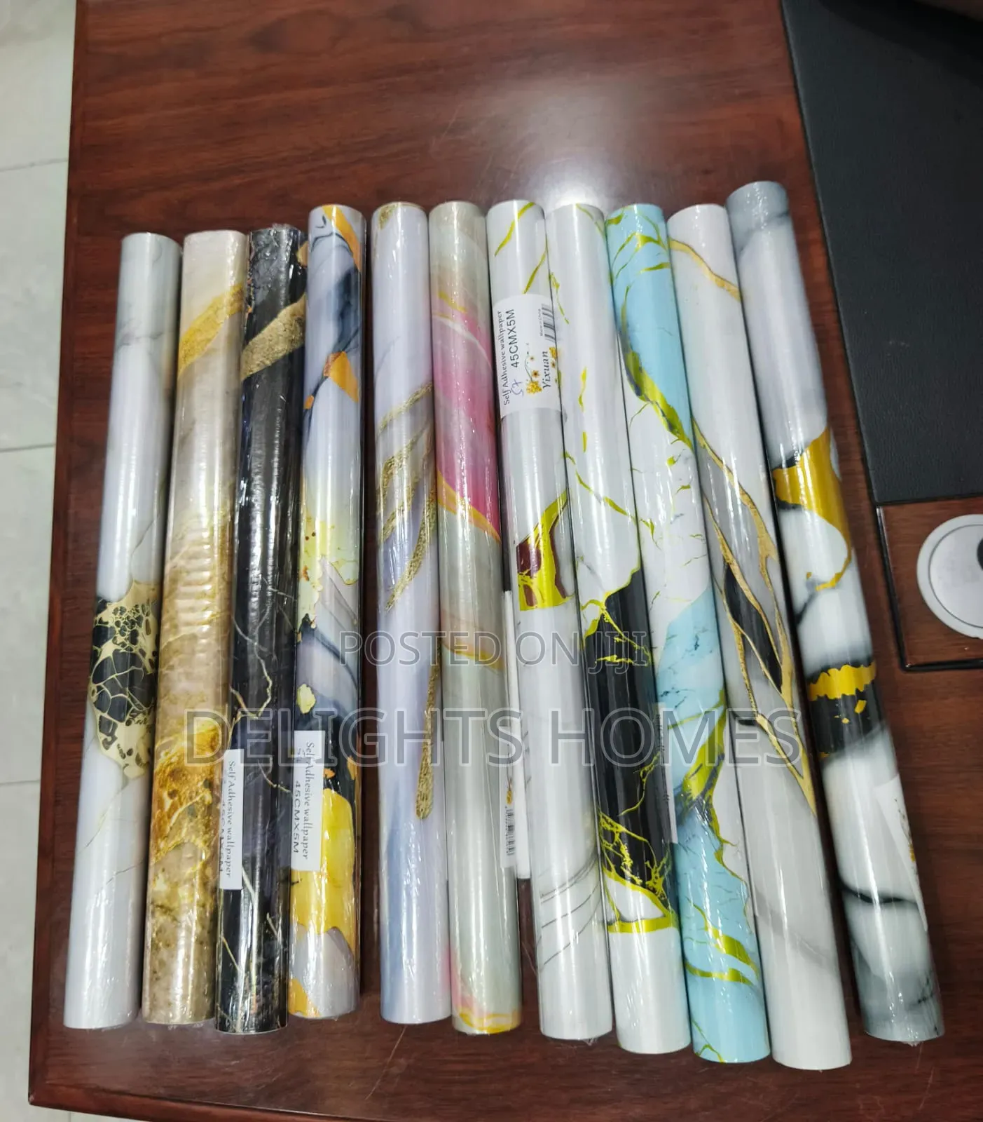45cmx5M Marble Profile Self Adhesive Vinyl Contact Paper-Pa