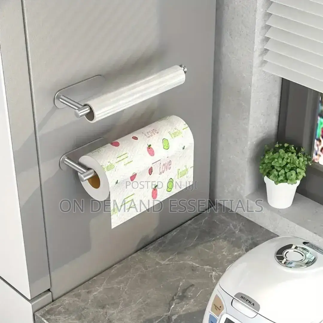 Long Paper Towel Holders -Self Adhesive Under Cabinet L