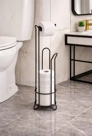 New Metallic Toilet Tissue Holder