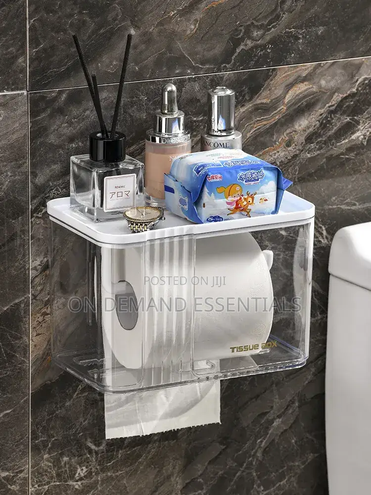 Wall Mounted Tissue Box ●Waterproof and Convenient