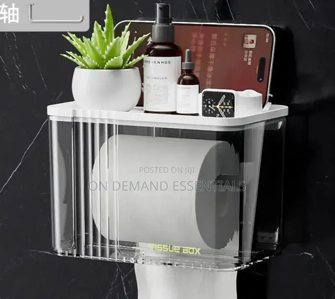 Wall Mounted Tissue Box ●Waterproof and Convenient