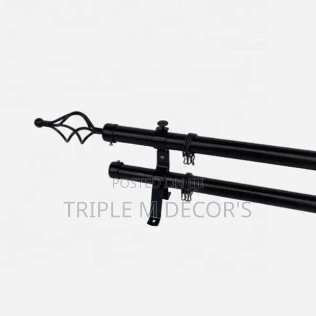 Modern Homes Best Interiors Adjustable 2m Double Rods