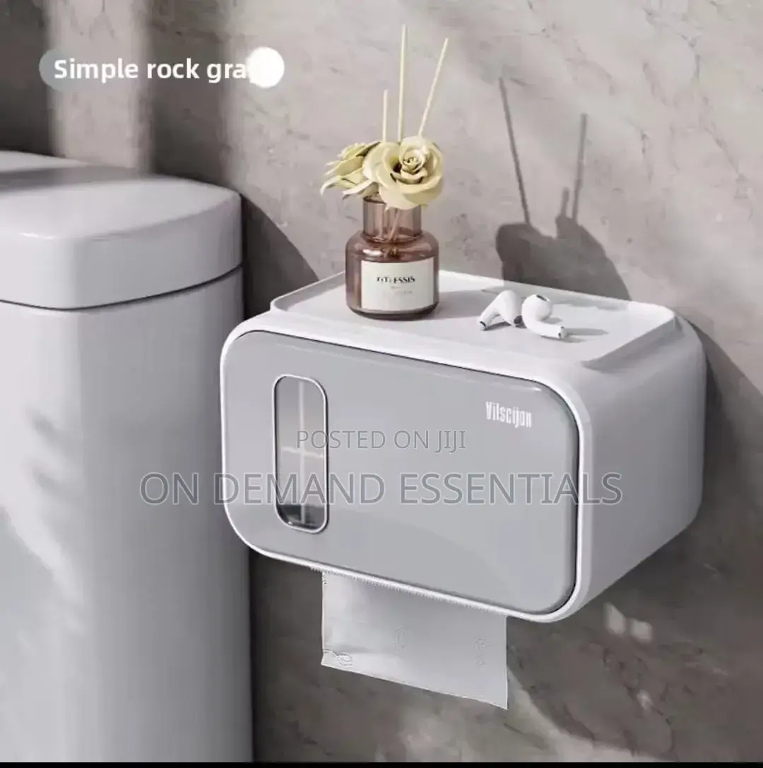 Premium Waterproof Bathroom Toilet Paper Holder