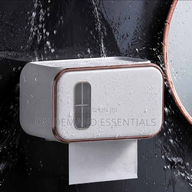 Premium Waterproof Bathroom Toilet Paper Holder - thumbnail 3