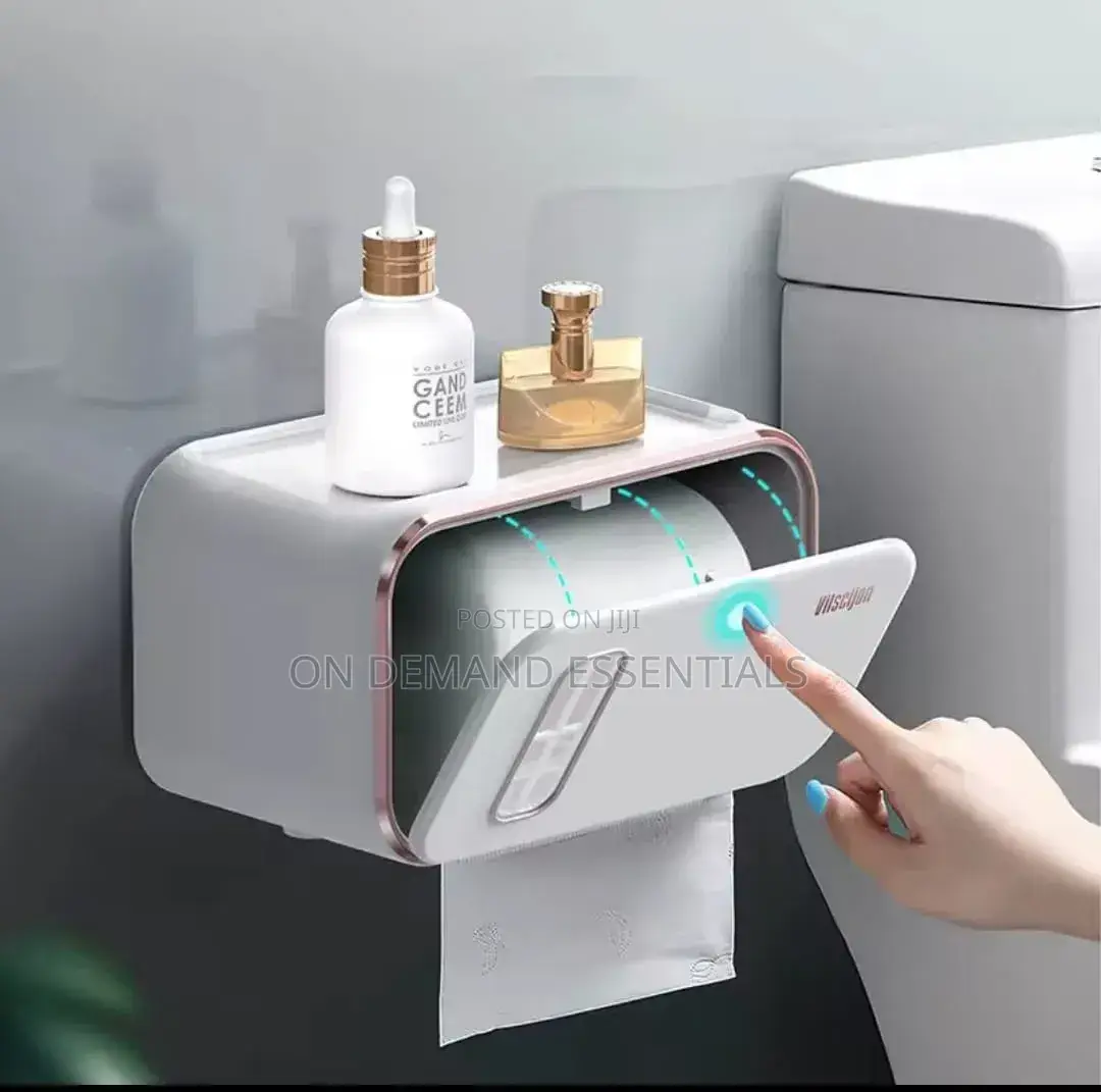 Premium Waterproof Bathroom Toilet Paper Holder
