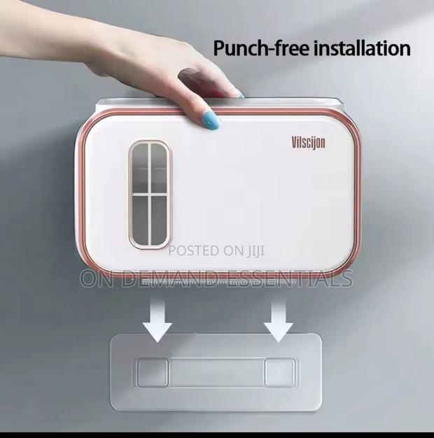Premium Waterproof Bathroom Toilet Paper Holder - thumbnail 6