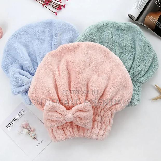 Super Absorbent Quick Drying Hair Cap - thumbnail 4