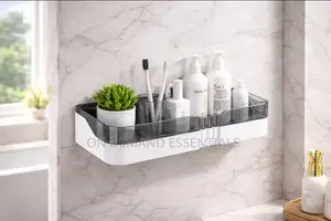 New Bathroom Shelf Organizer. Shower Storage Rack Black