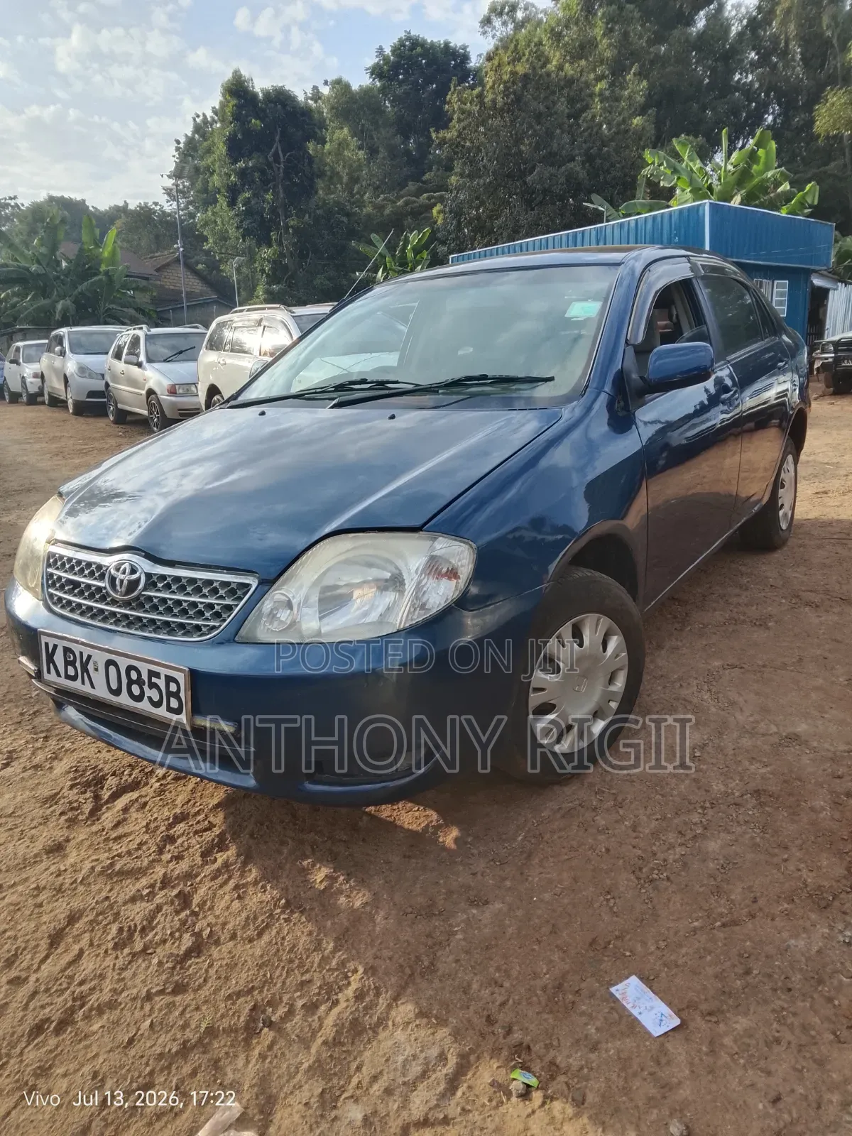 Toyota Corolla Sedan Automatic 2004 Blue