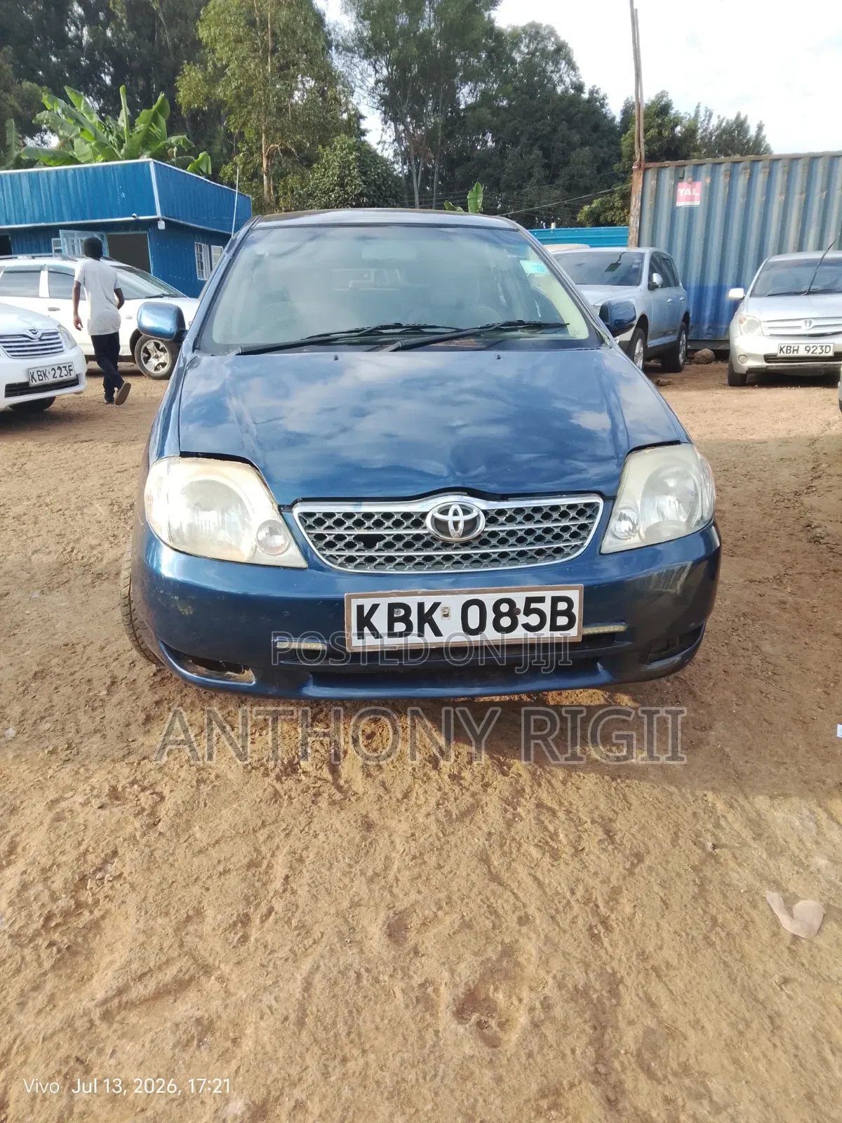 Toyota Corolla Sedan Automatic 2004 Blue