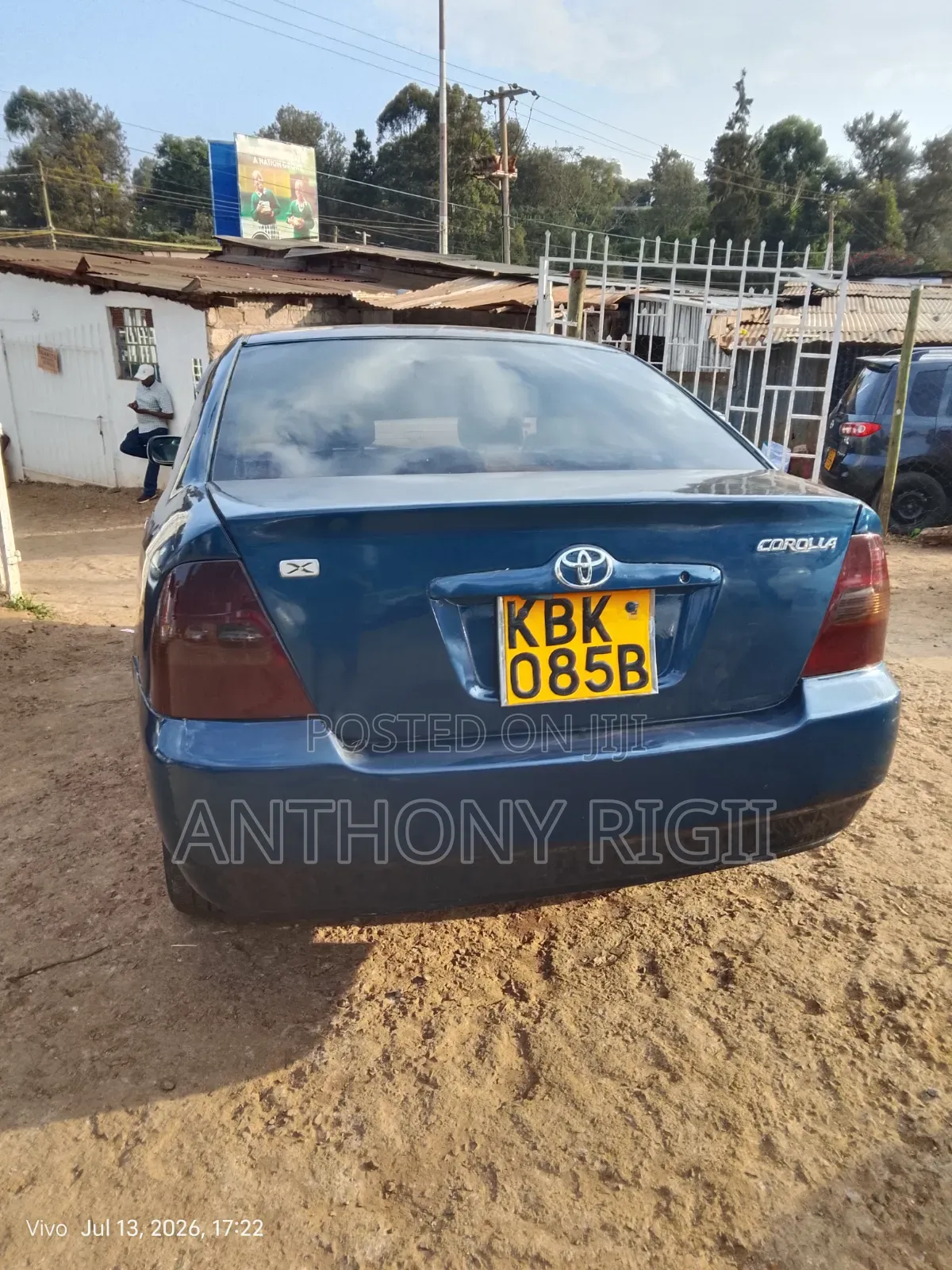Toyota Corolla Sedan Automatic 2004 Blue