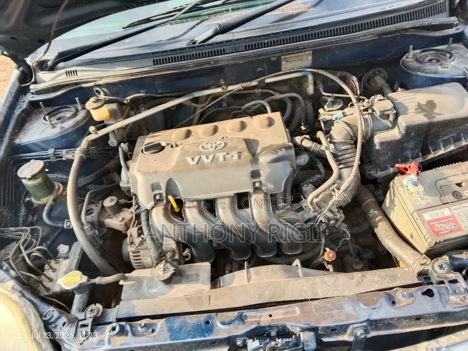 Toyota Corolla Sedan Automatic 2004 Blue