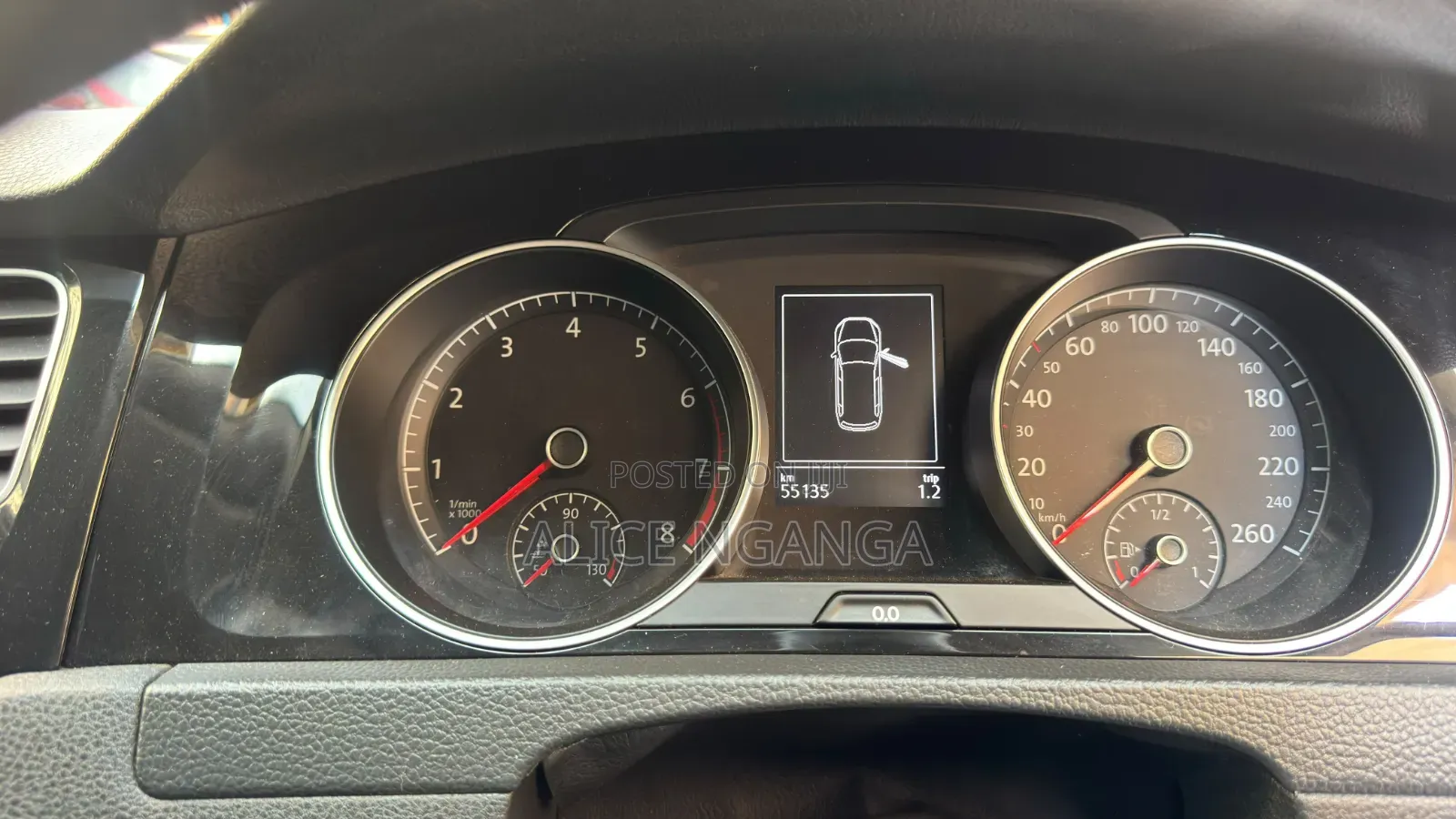 Volkswagen Golf Variant 2018 Black