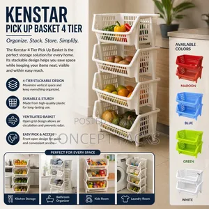 Kenstar Pick Up Basket – 4 Tier.