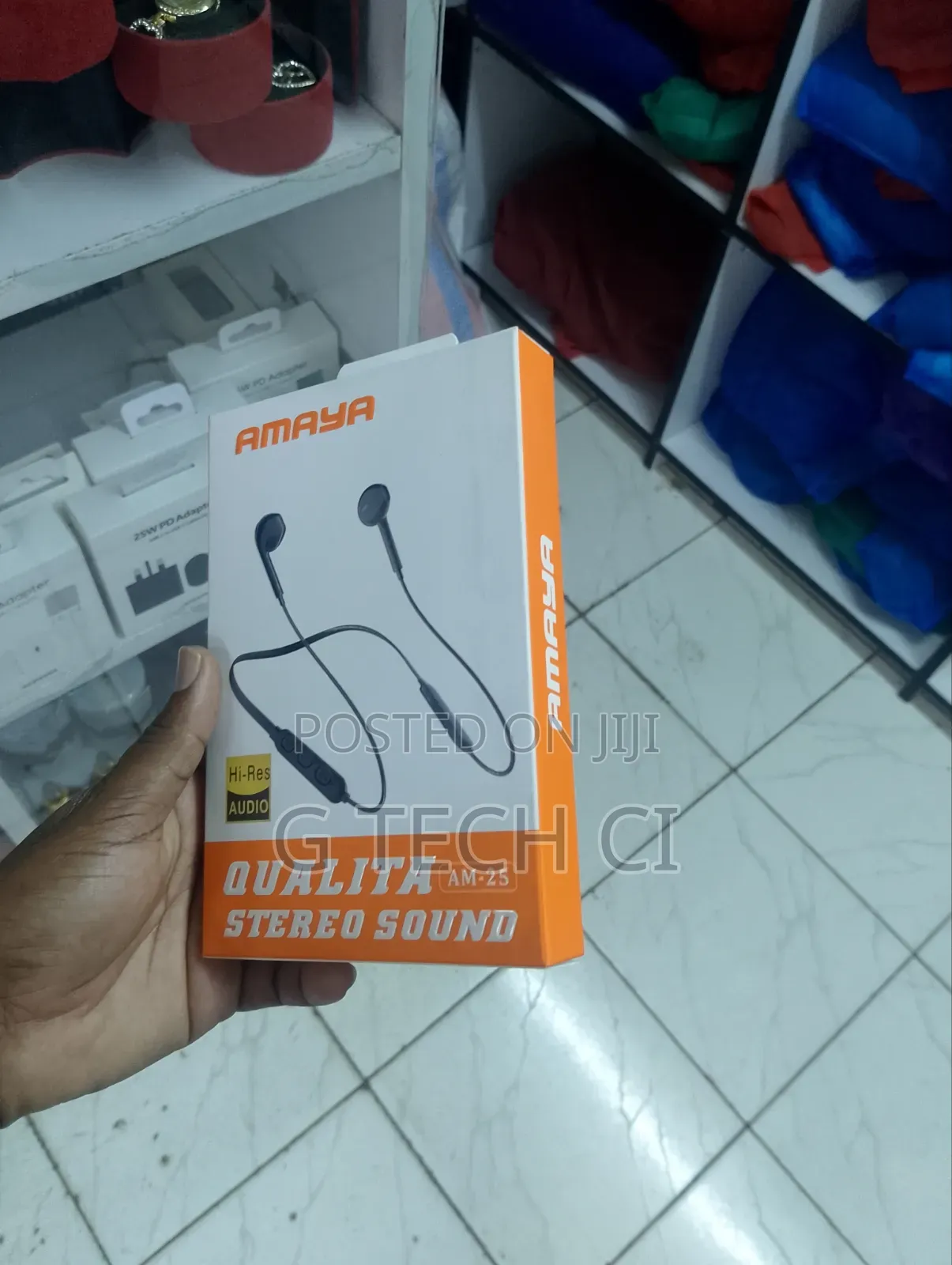 Amaya AM-25 Neckband Earphones