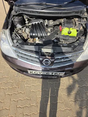 Nissan Tiida 2012 Maroon