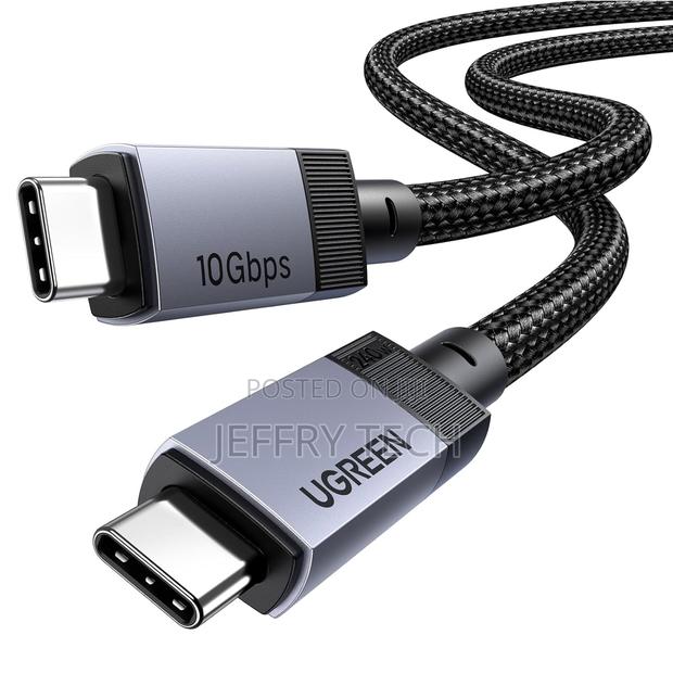 UGREEN 240W USB C Cable Gen2 10Gbps USB 3.2 Supporting 60Hz Vid 2M - main view