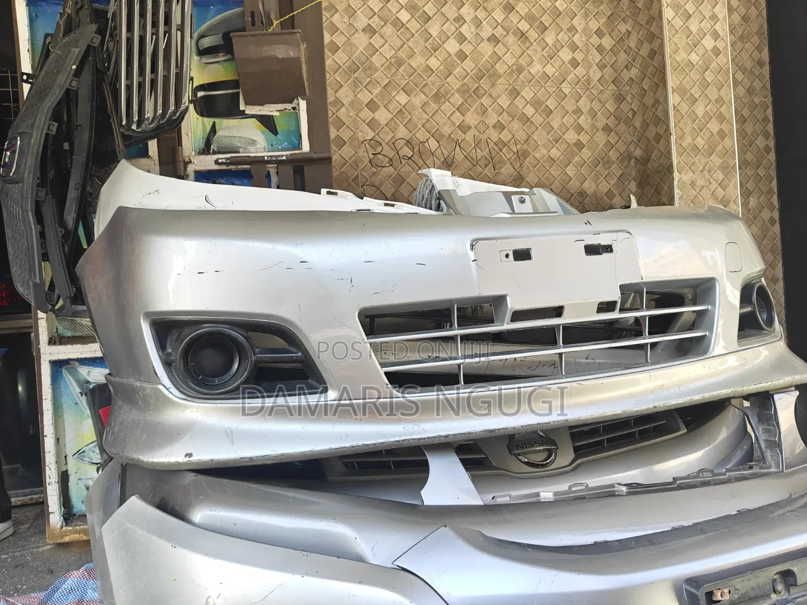 Nissan Tiida Front Bumper With Skirting