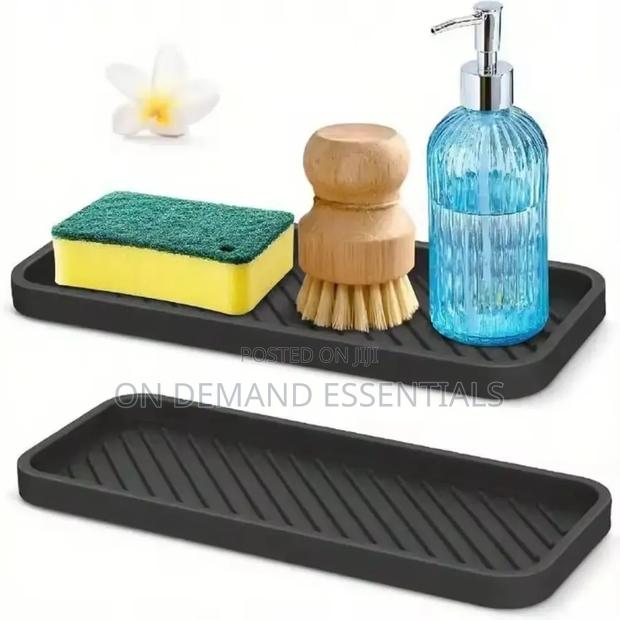 Silicone Sink Protector Bathroom Tray - thumbnail 2