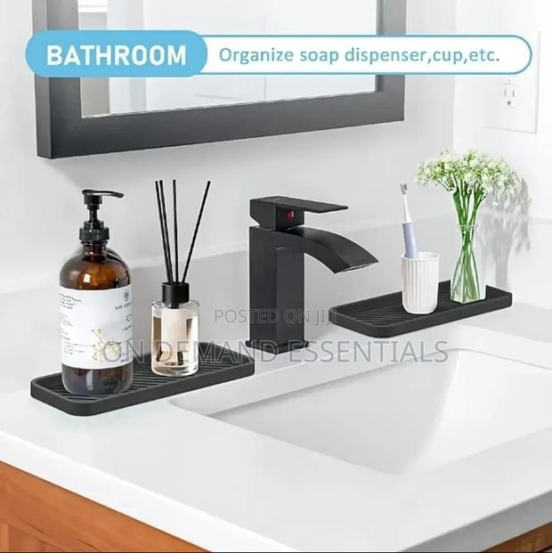 Silicone Sink Protector Bathroom Tray - thumbnail 5