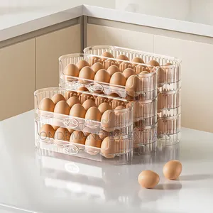 Stackable Egg Storage Box 2 Layer Kes