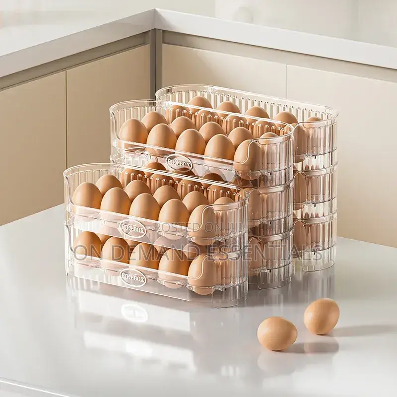 Stackable Egg Storage Box 2 Layer Kes