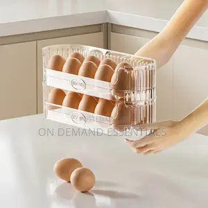 Stackable Egg Storage Box 2 Layer Kes