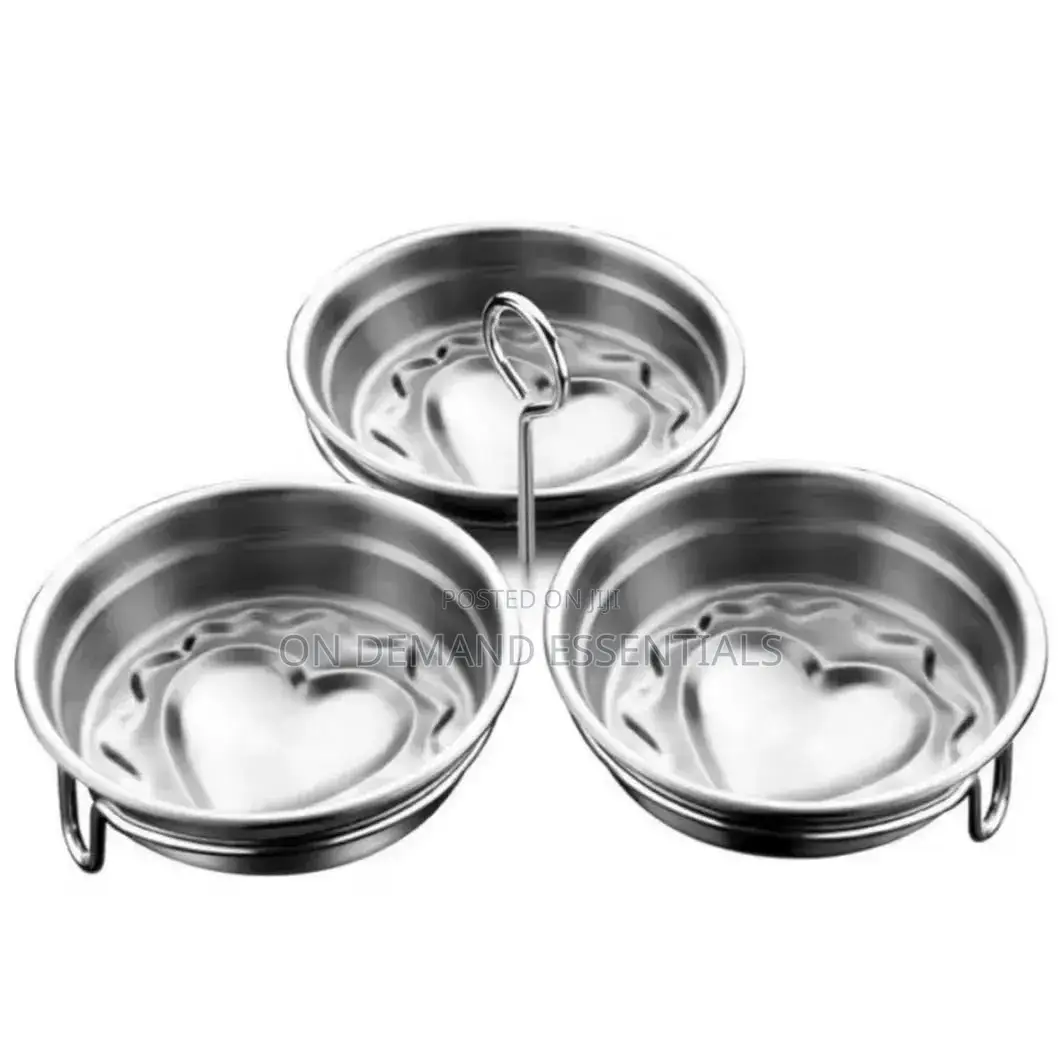 3 in 1 Stainless Steel Egg Poacher. Durable Egg Steamer.