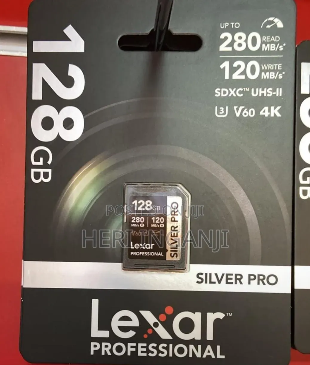 Lexar Sd 128gb Silver 280 MBS