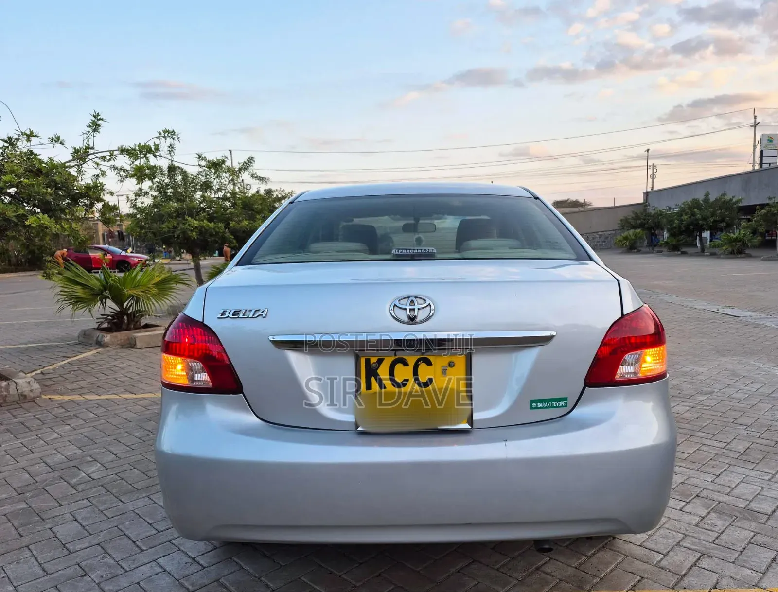Toyota Belta 2008 Silver