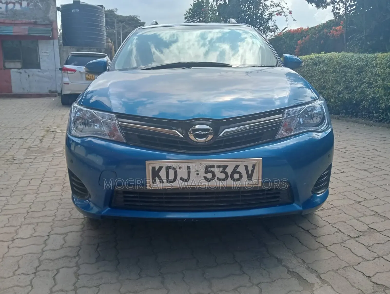 Toyota Corolla Fielder 2015 Blue