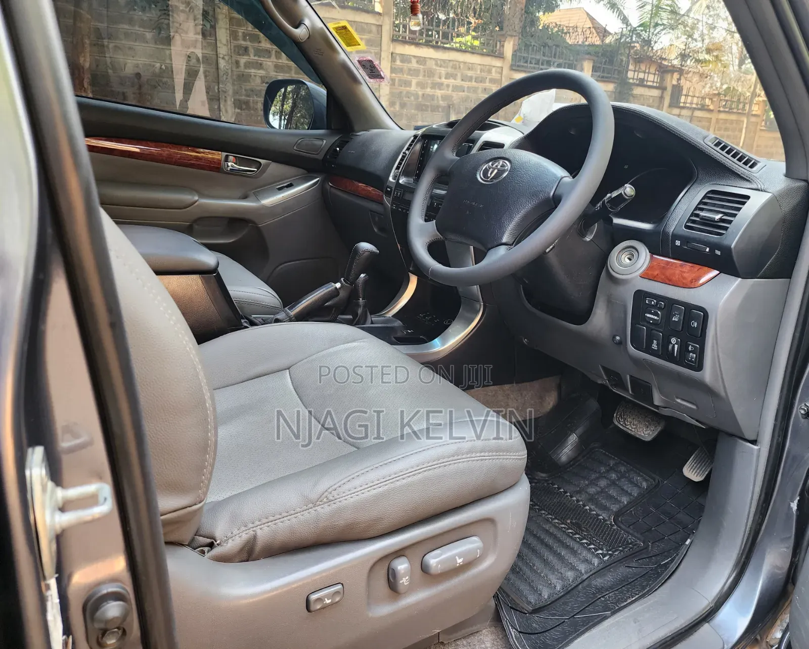 Toyota Land Cruiser Prado 3.0 D-4D 5dr 2008 Gray