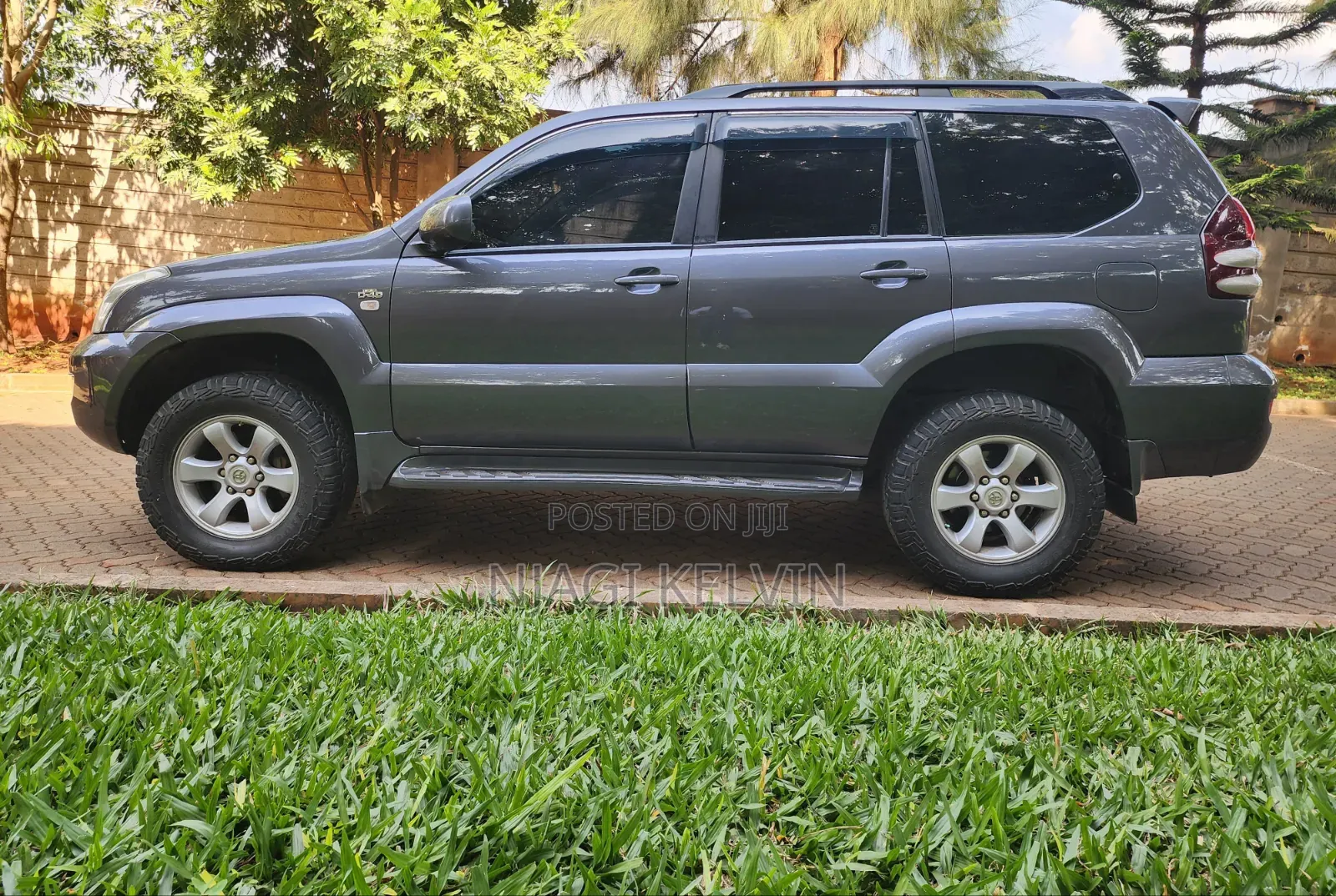 Toyota Land Cruiser Prado 3.0 D-4D 5dr 2008 Gray
