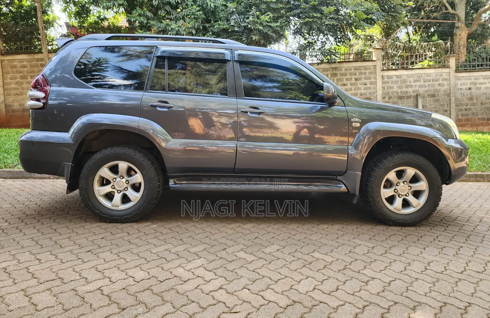 Toyota Land Cruiser Prado 3.0 D-4D 5dr 2008 Gray