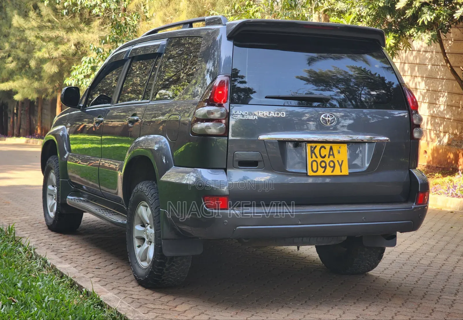 Toyota Land Cruiser Prado 3.0 D-4D 5dr 2008 Gray