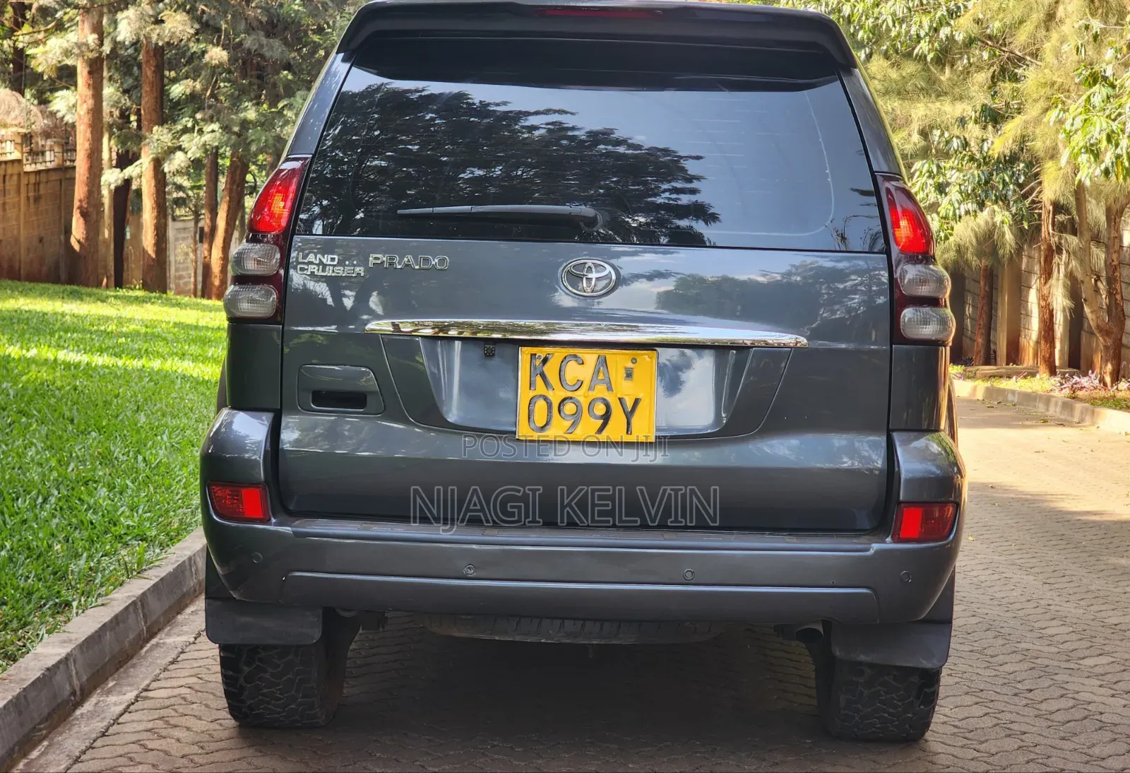 Toyota Land Cruiser Prado 3.0 D-4D 5dr 2008 Gray