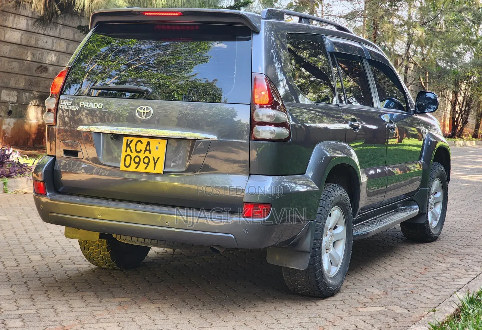 Toyota Land Cruiser Prado 3.0 D-4D 5dr 2008 Gray