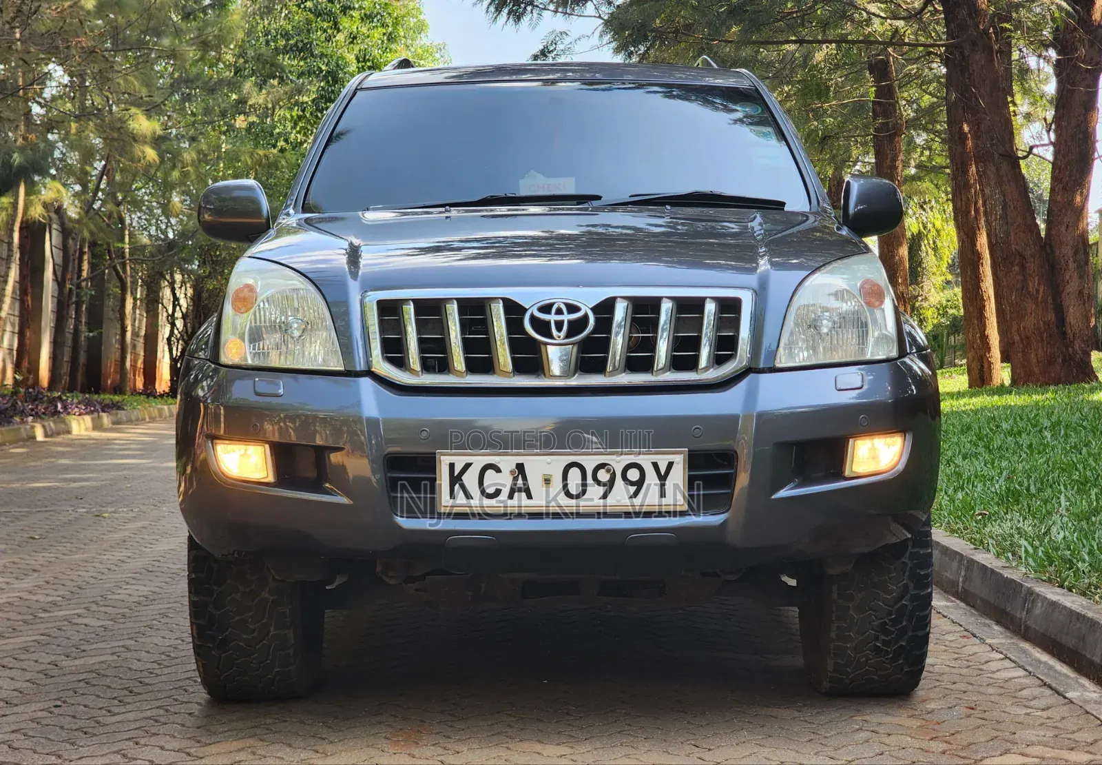 Toyota Land Cruiser Prado 3.0 D-4D 5dr 2008 Gray
