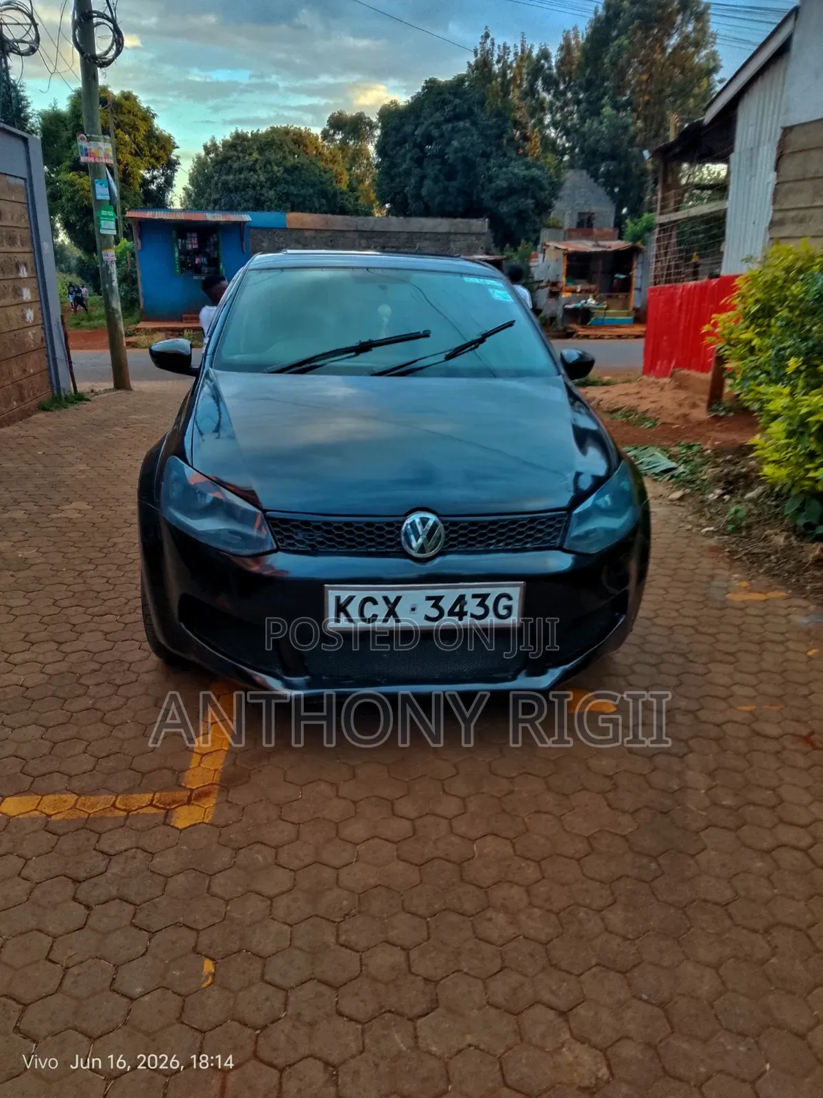 Volkswagen Polo 1.2 60PS 2012 Black
