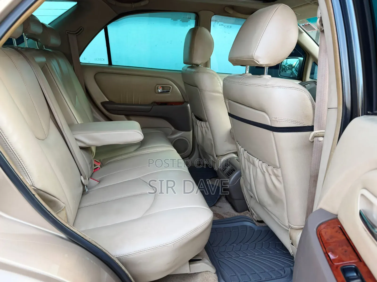 Toyota Harrier 2001 Gold