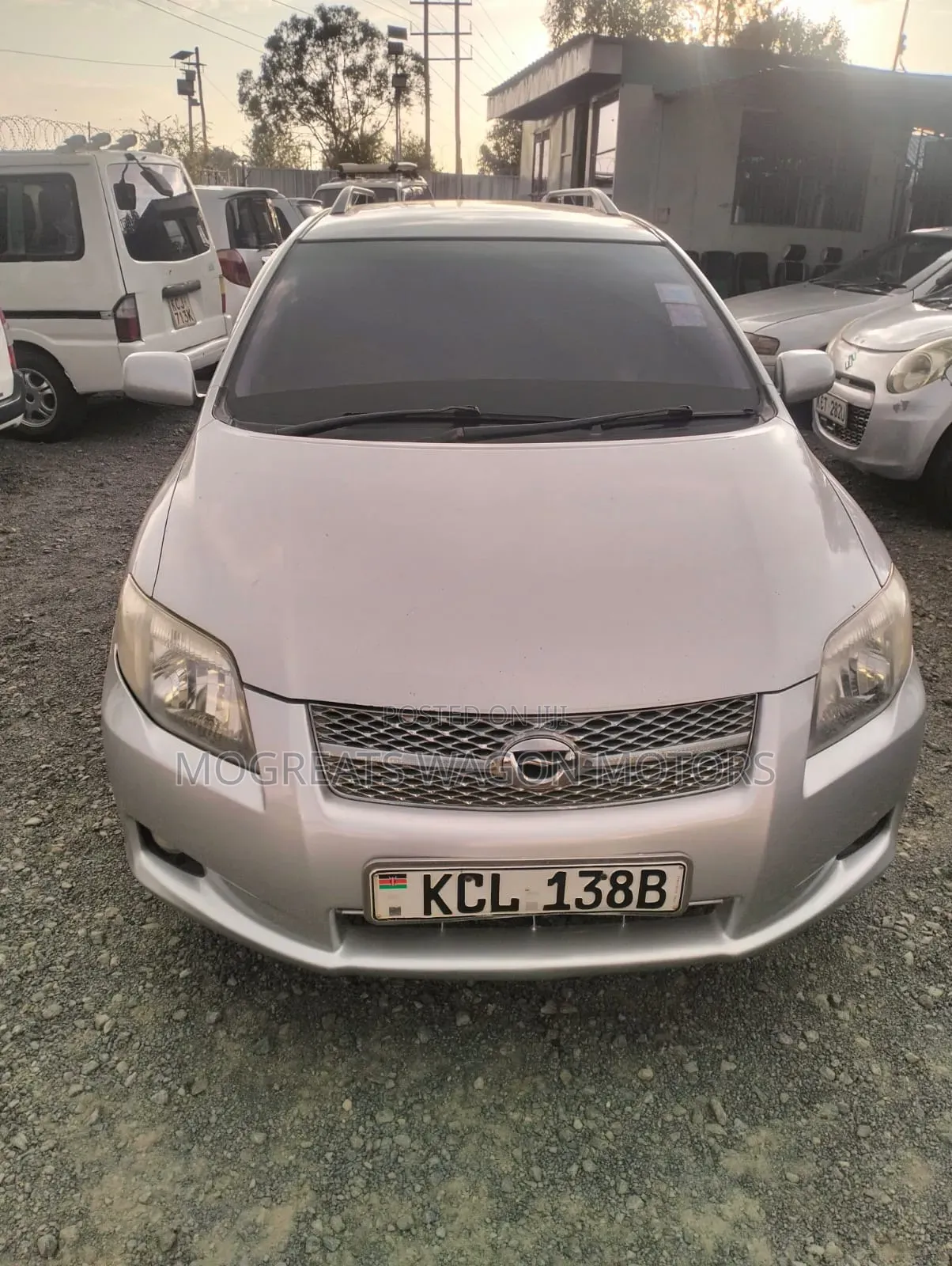 Toyota Corolla Fielder 2010 Silver