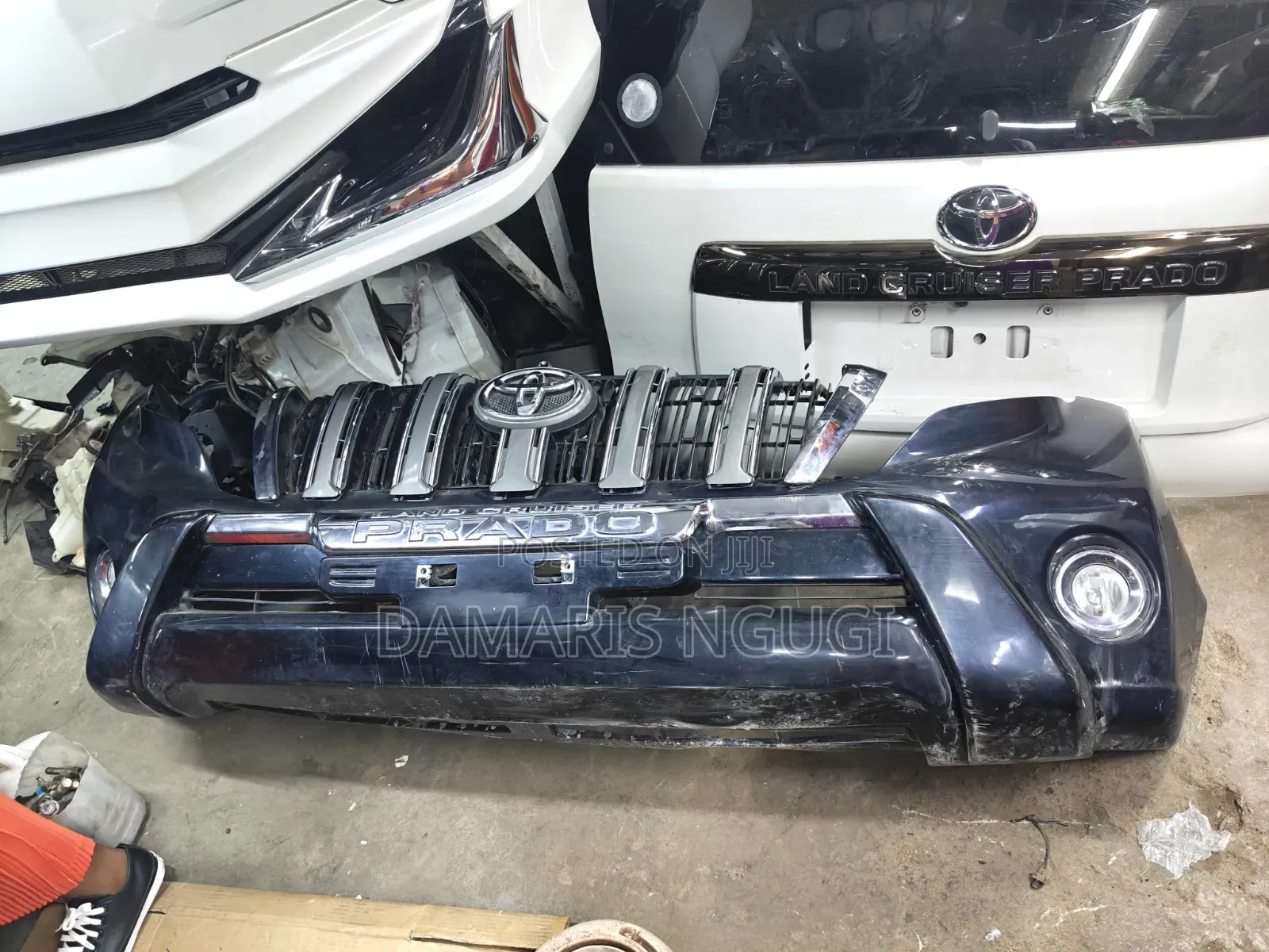 Prado 160 Front Bumper Tear Drop 2018